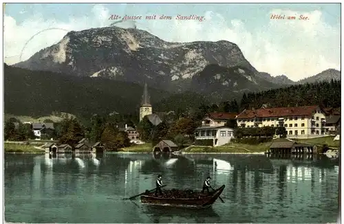 Alt Aussee mit dem Sandling - Hotel am See -106466