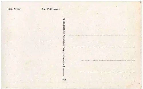 Künstlerkarte Riss - Meran -105502