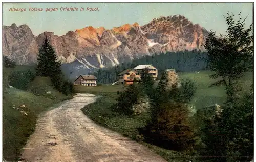 Albergo Tofana gegen Cristallo in Pocol -105430