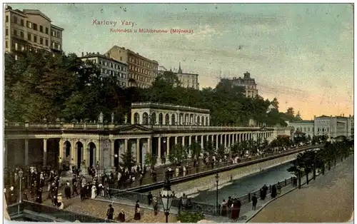 Karlovy Vary - Kolonada u Mühlbrunnu -106572