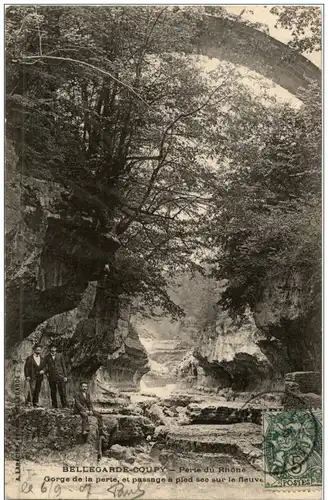 Bellegarde Cupy - Perte du Rhone -105620