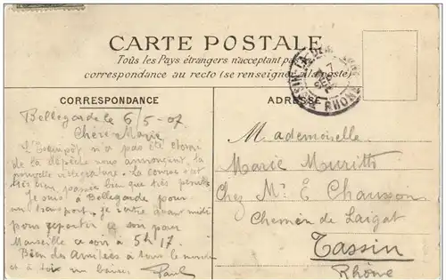 Bellegarde Cupy - Perte du Rhone -105620