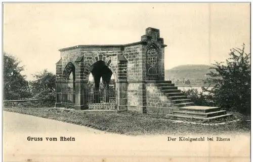 Der Königsstuhl bei Rhens -107250