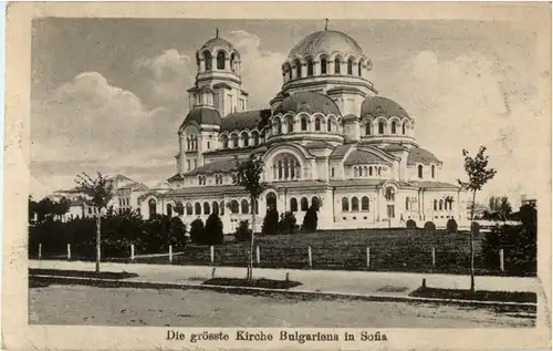 Sofia - Die grösste Kirche Bulgariens -48164