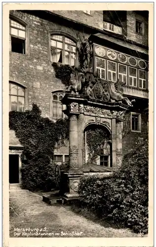 Merseburg - Der Neptunbrunnen -107294