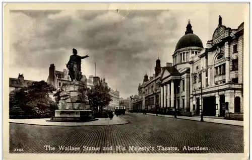 Aberdeen - The Wallace Statue -106784