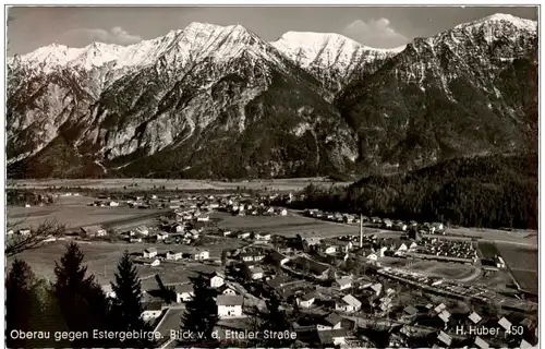 Oberau gegen Estergebirge -106872