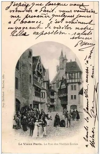 Paris - La Rue des Vieilles Ecoles -105752