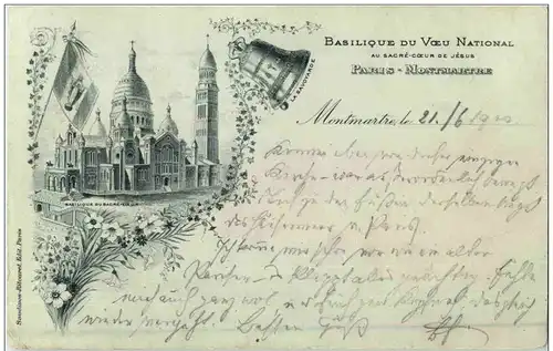 Paris - Montmartre - Basilique Du Voeu NAtional -105776
