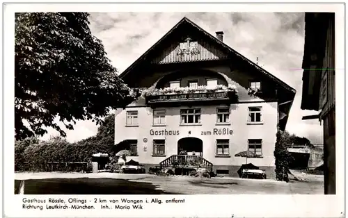 Gasthaus Rössle - Oflings bei Wangen -106908