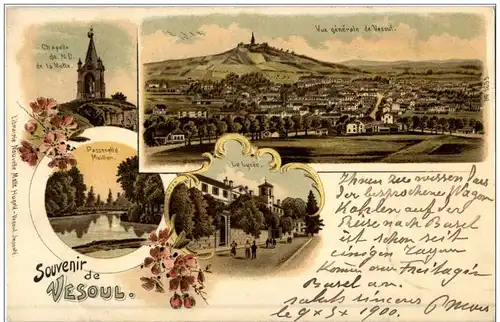 Souvenir de Vesoul - Litho -105866