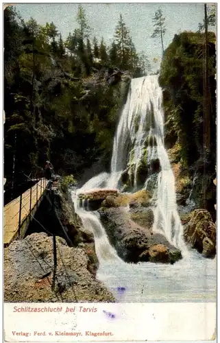 Schlitzaschlucht bei Tarvis -107504