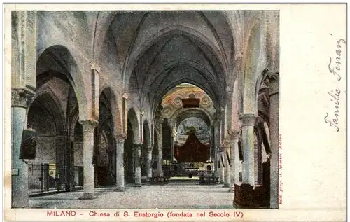 Milano - Chiesa di S Eustorgio -107524