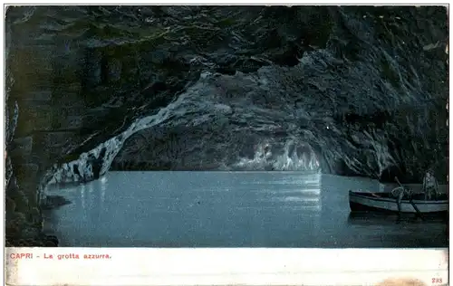 Capri - La grotta azzurra -107574