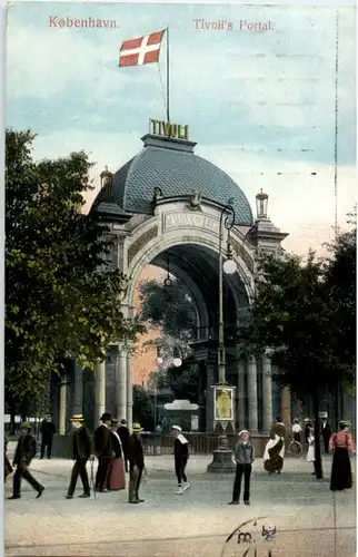 Kobenhavn - Tivolis Portal -48524