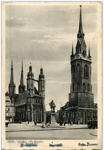 Halle - Marktplatz -107286