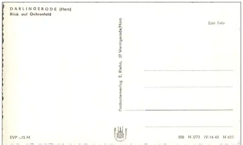 Darlingerode - Blick auf Oehrenfeld -107188