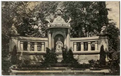 Koblenz - Kaiserin Augusta Denkmal -107252