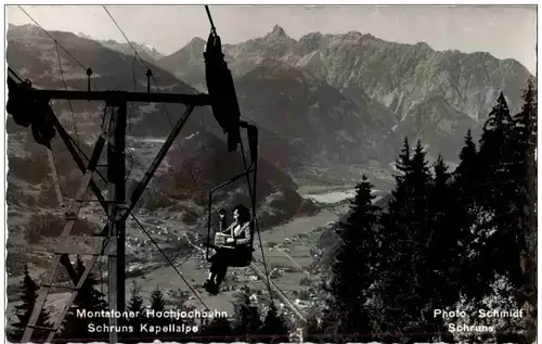 Schruns - Kapellalpe - Hochjopchbahn Sessellift -107456