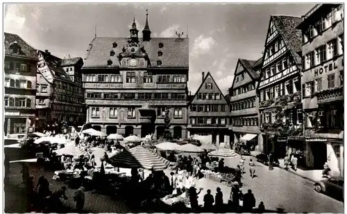 Tübingen - Marktplatz -107276
