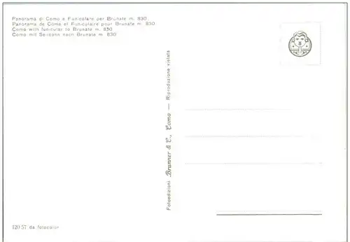 Como e Funicolare per Brunate -107518