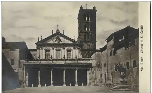 Roma - Chiesa di S Cecilia -107568
