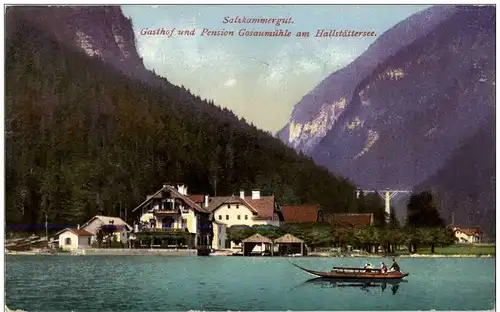Salzkammergut- Gasthof Gosaumühle am Hallstättersee -106336