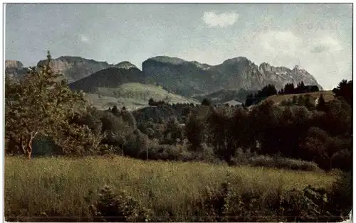 PArtie bei Weissbad - Blick auf Marwies Ebenalp und Öhrli -107262