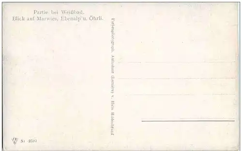 PArtie bei Weissbad - Blick auf Marwies Ebenalp und Öhrli -107262