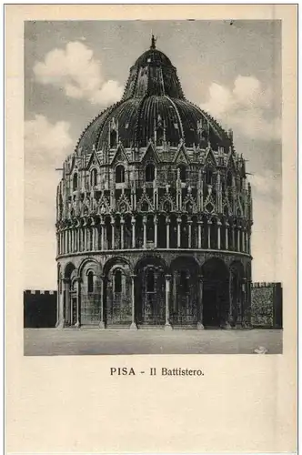 Pisa - Il Battistero -107640