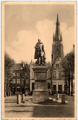 Brugge - Statue -107802