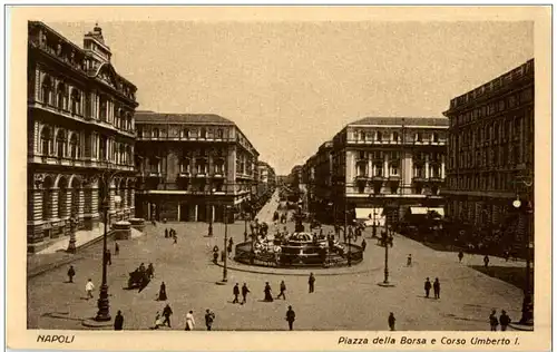 Napoli - Piazza della Borsa -107658