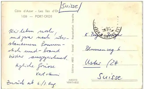 Les Iles d Or - Port Cros -107698