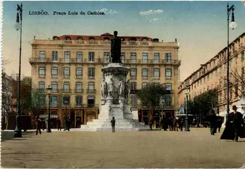 Lisboa - Praca Luiz de Camoes -49344