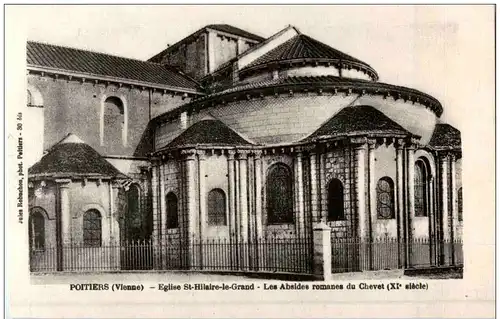 Poitiers - Eglise St. Hilaire -107766