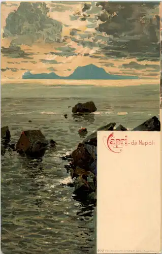 Capri da Napoli - Litho -49884