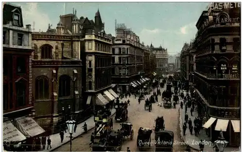 London - Queen Victoria Street -107986