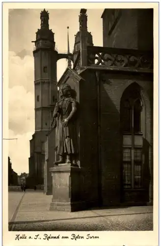 Halle - Roland am Roten Turm -107290