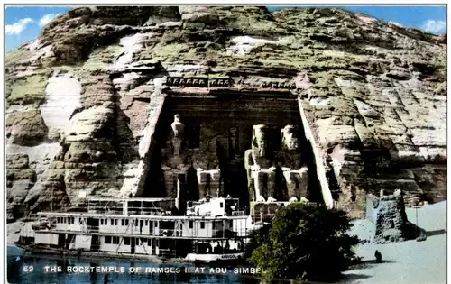 Rocktemple of Ramses II at Abu Simbel -108168