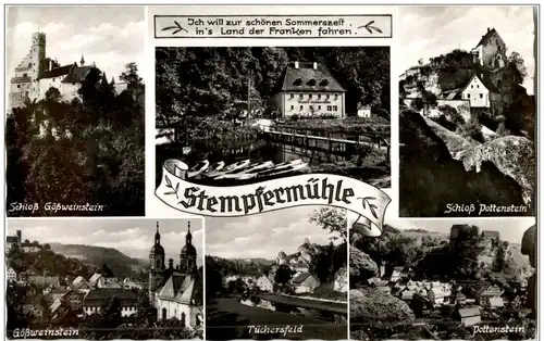 Stempfermühle - Gössweinstadt Tüchersfeld -108966