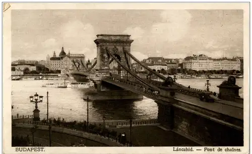 Budapest - Pont de chaines -108202