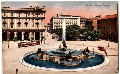 Roma - Piazza Esedra -107522