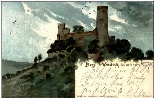 Burg Windeck bei Weinheim -108852