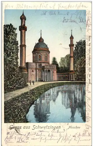 Gruss aus Schwetzingen - Moschee -108748