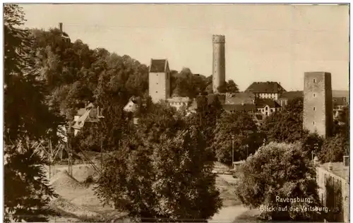 Ravensburg - Blick auf Veitsburg -109008