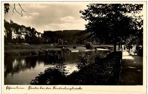 Pforzheim - Partie bei der Hindenburgbrücke -109058