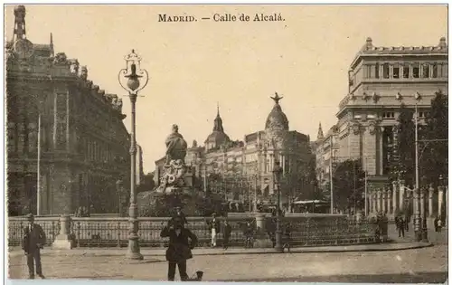 Madrid - Calle de Alcala -109586