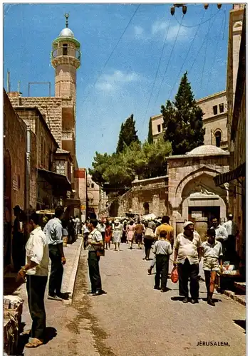 Jerusalem - Via Dolorosa -108640