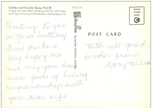 Sydney und Circular Quay -108680