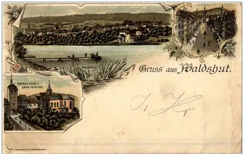 Gruss aus Waldshut Litho -108880